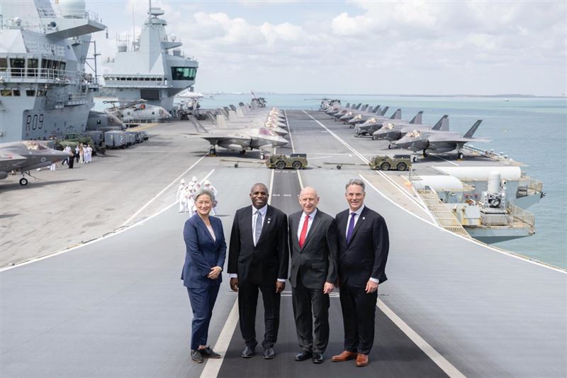 UK Carrier Arrives in Australia, Defence Minister Promises Support for Taiwan in Conflict